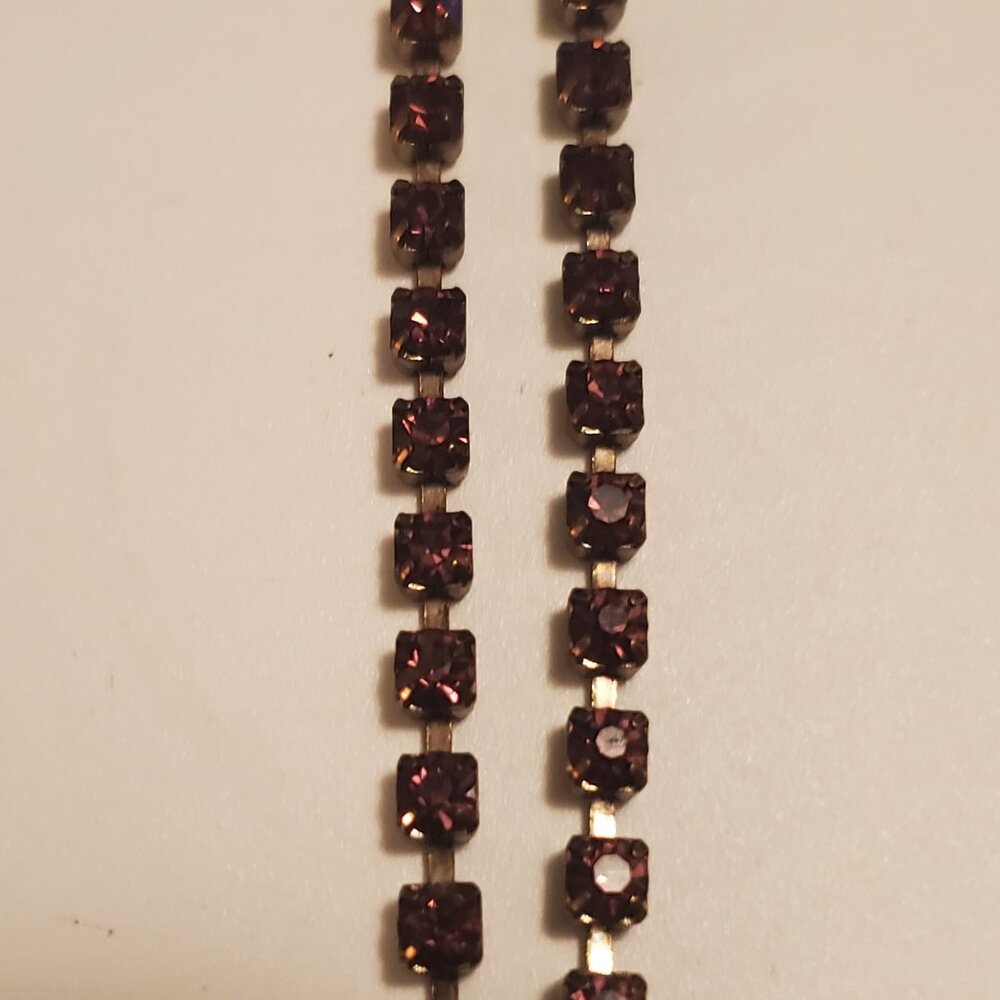 1 Big Ruby Stone Necklace, item # A 1238, wt . 42 grams. - Picture 4 of 13